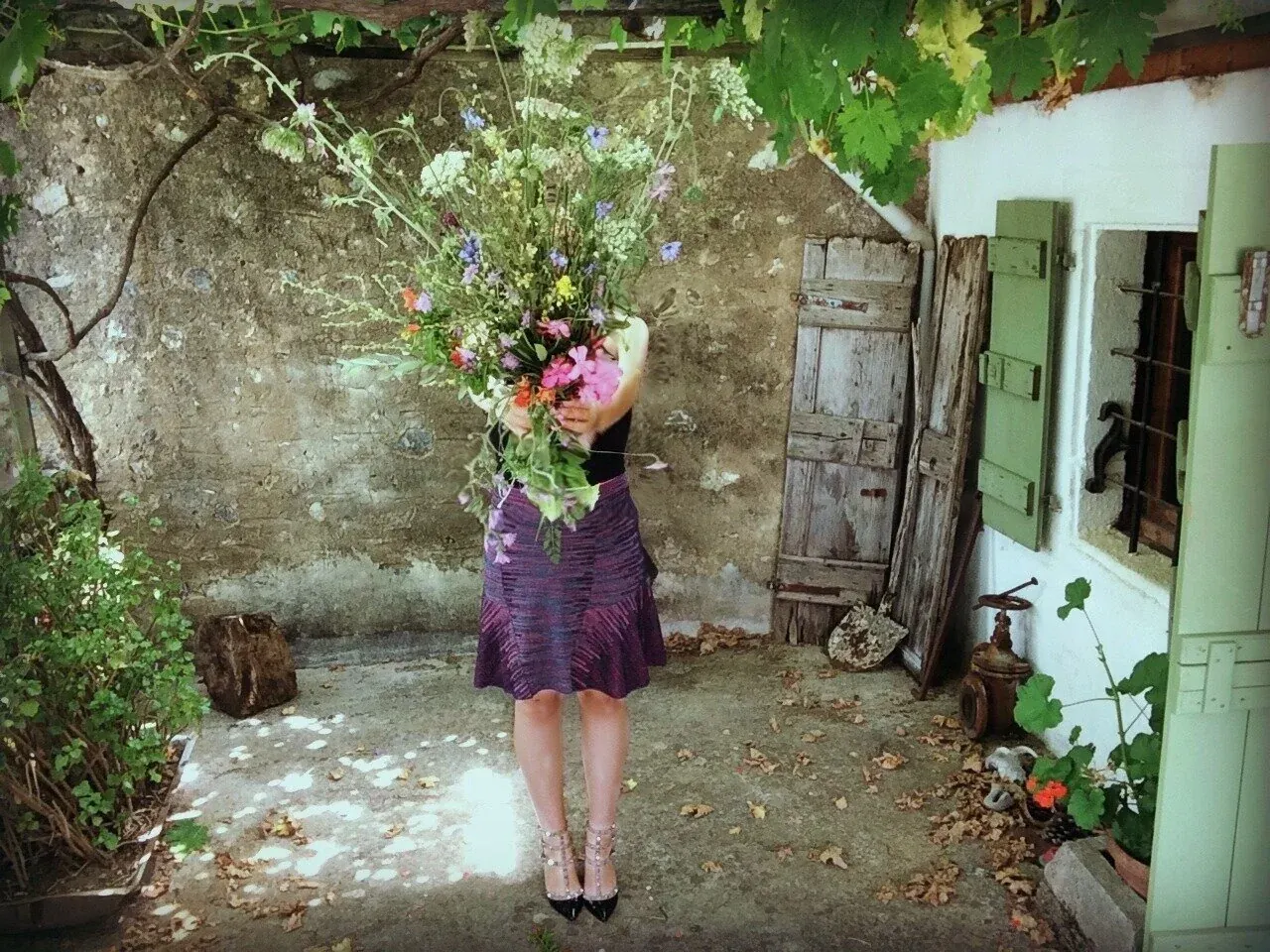 An original photograph from my village-life archive in Crete, Greece