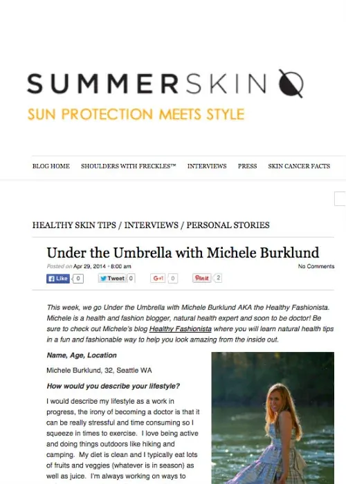 SUMMERSKIN: Under the Umbrella